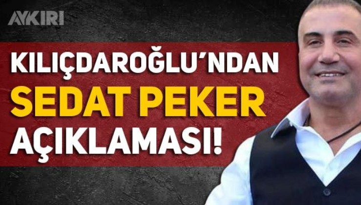 Kemal Kılıçdaroğlu'ndan Peker'e yanıt
