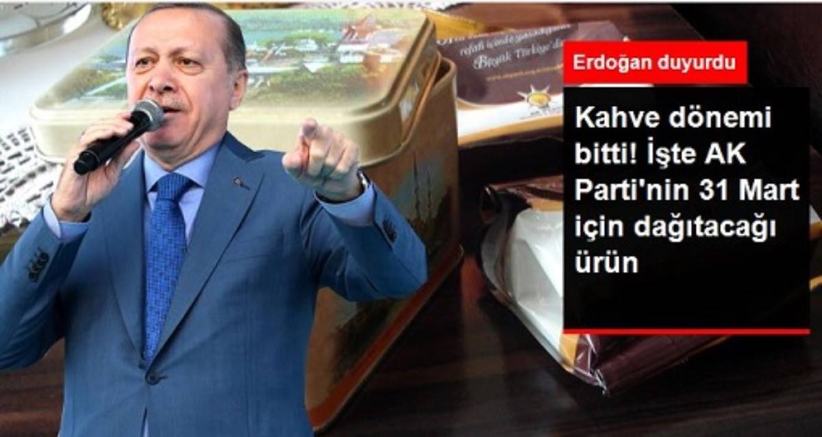 Önceki Seçimde Kahve Dağıtan AK Parti, 31 Mart İçin bakın ne dağıtacak…