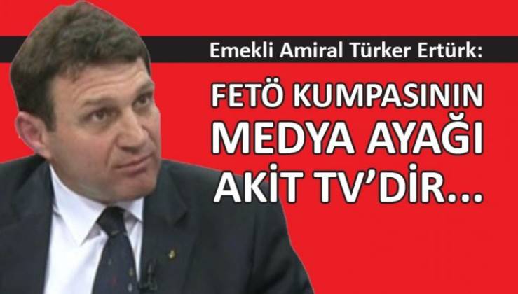 Emekli Amiral Ertürk, Akit TV'de katıldığı programda ...